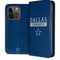 NFL Dallas Cowboys Blue Performance Series iPhone 15 Pro Folio Case